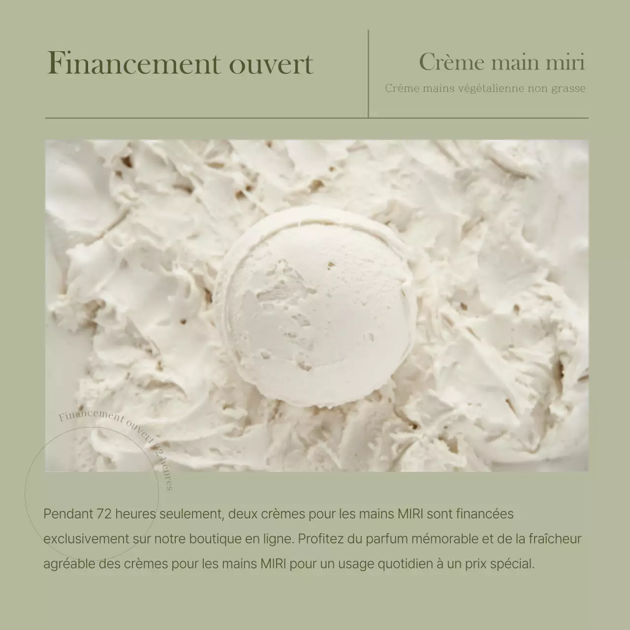 Kaki et blanc pour un guide de financement moderne