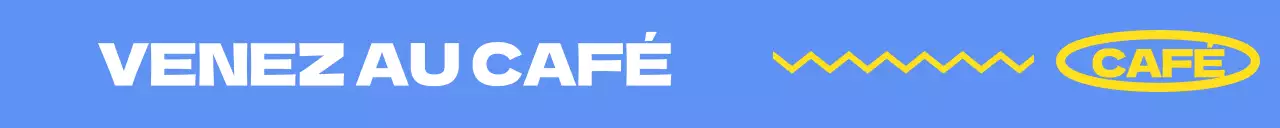 Concept de papeterie de café branché avec des lignes géométriques