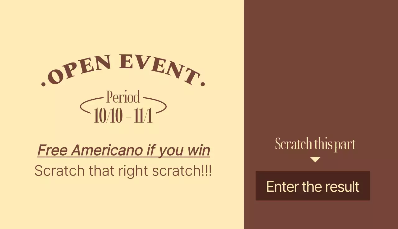 Buka kafe dengan nuansa klasik vintageEvent lotere