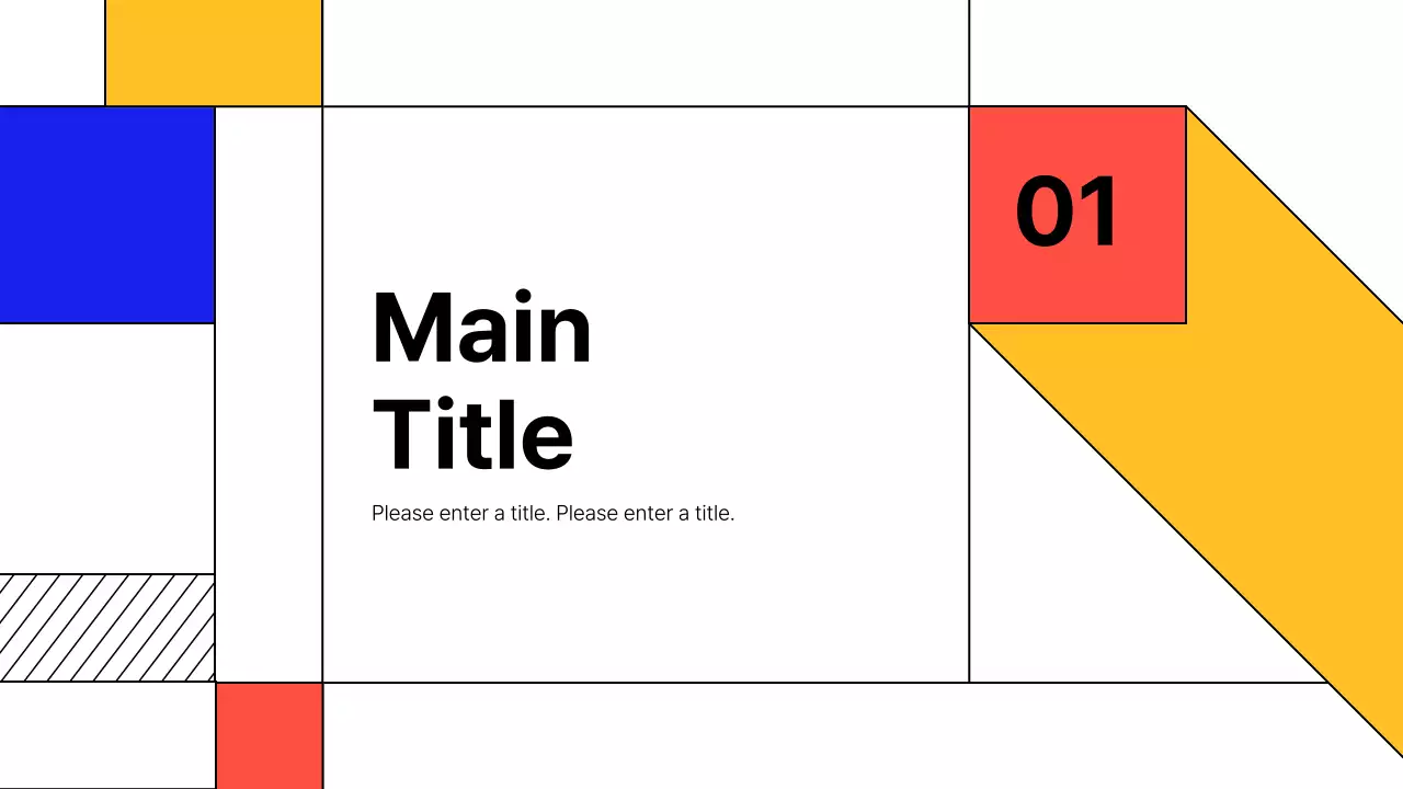 Yellow Modern Business Template Presentation