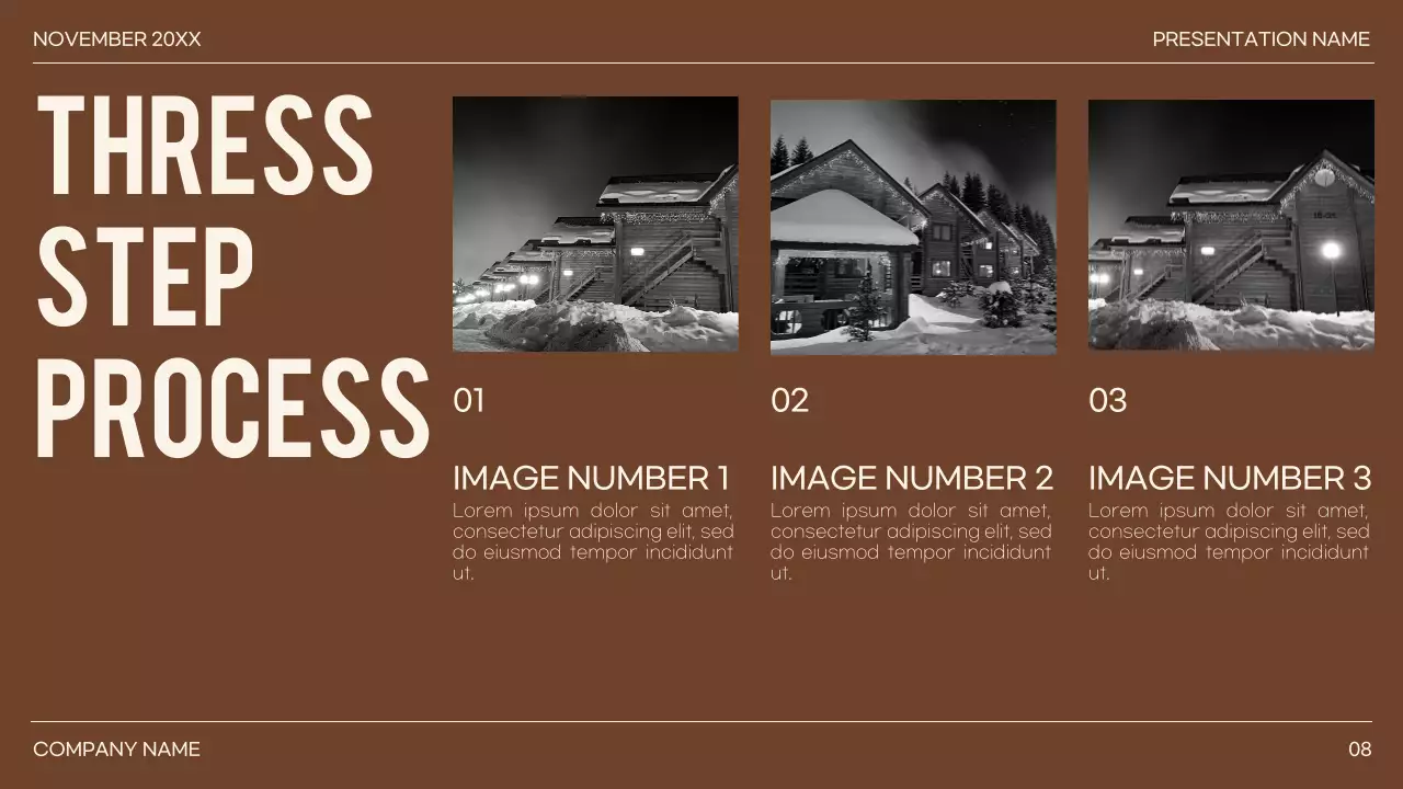 Presentasi Panduan Minimalis Brown