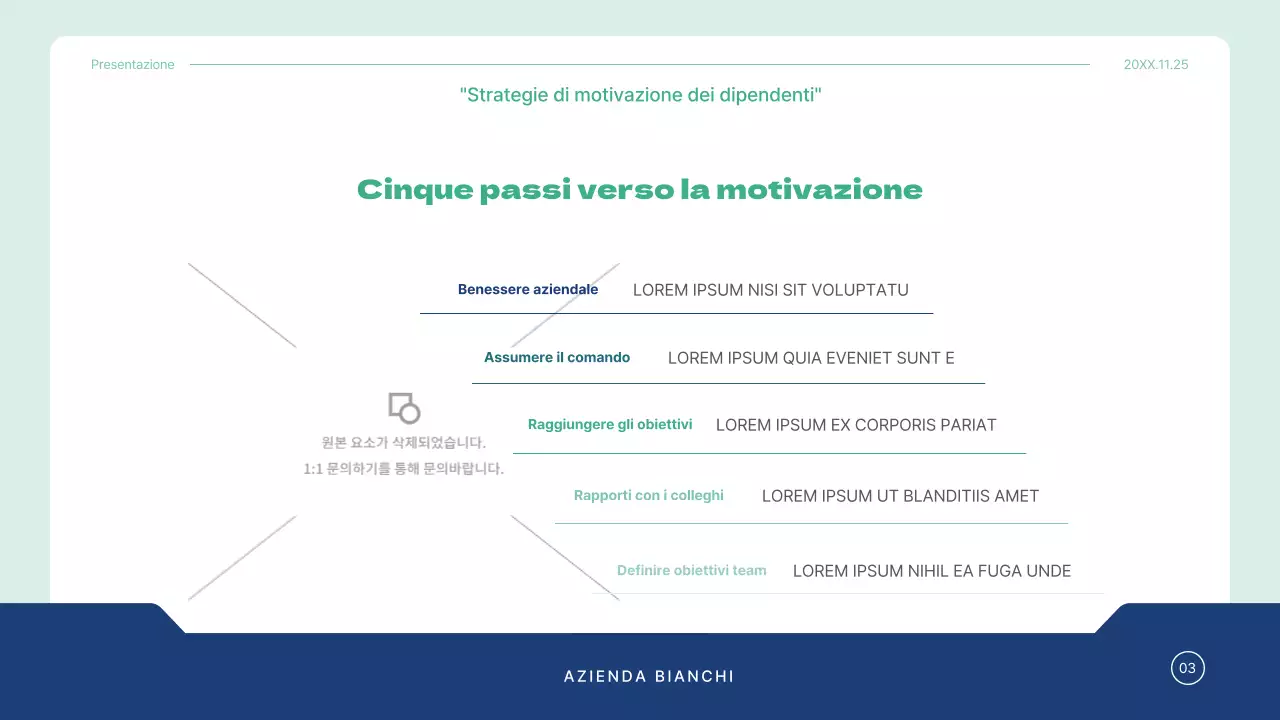 Piano di lezioni per la consulenza formativa aziendale semplice di Blue and Mint