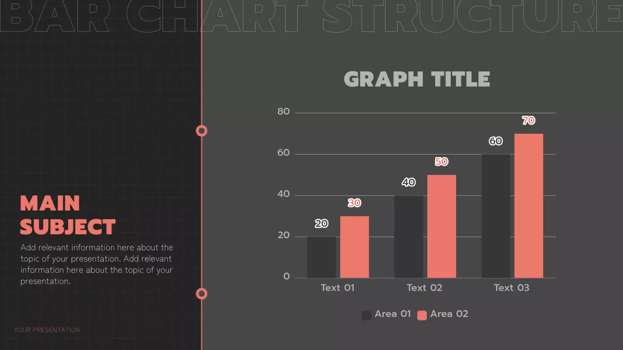 검은색과 주황색의 모던한 다중 페이지 레이아웃 보고서