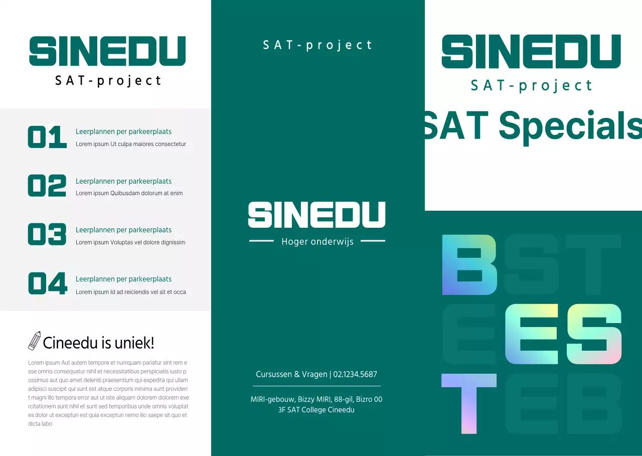 Over de SAT Specials van Deep Green Tone