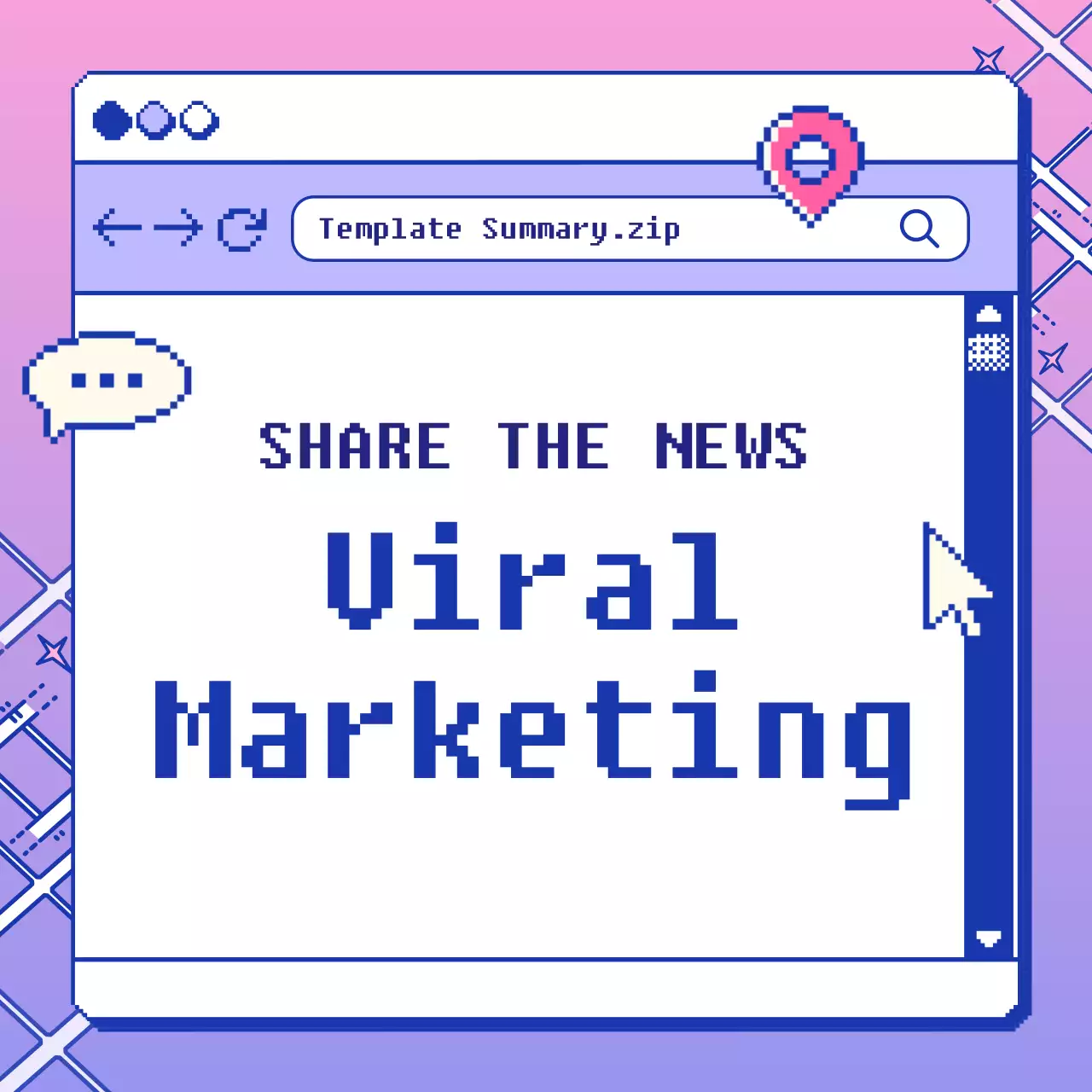 Pink Retro Digital Promotion Instagram Carousel