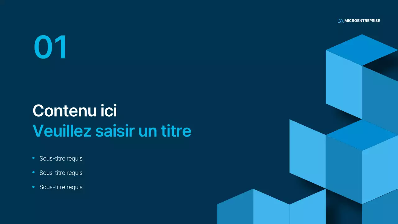 Plan d'affaires simple d'un employé de bureau en bleu et bleu marine