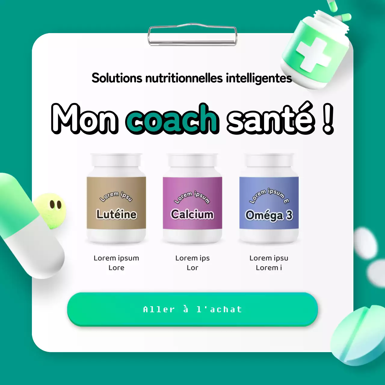 Promouvoir un test nutritionnel simple, vert et personnalisé en 3D