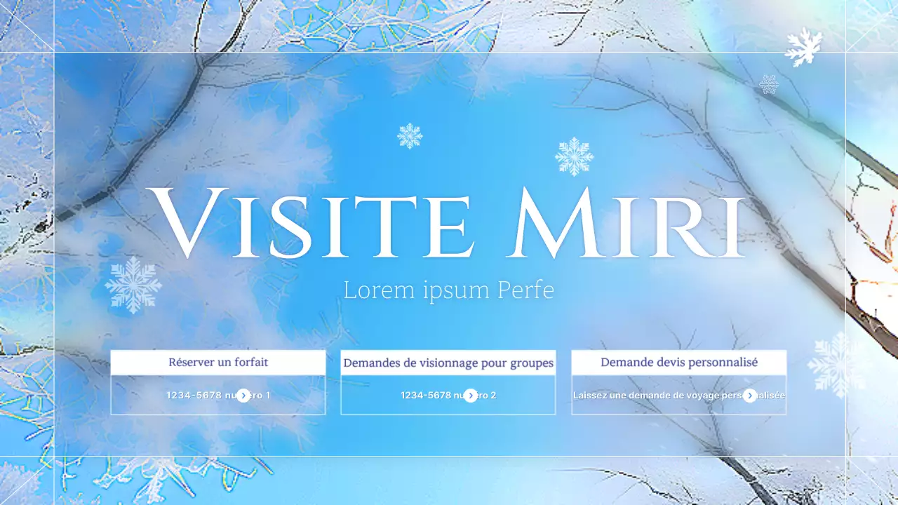 Informations sur les voyages d'hiver à Hokkaido, Japon : bleu et naturel