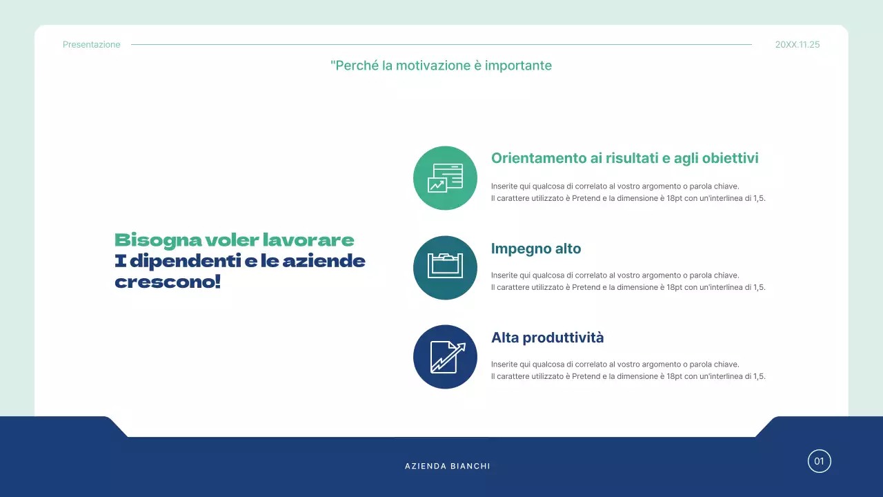 Piano di lezioni per la consulenza formativa aziendale semplice di Blue and Mint