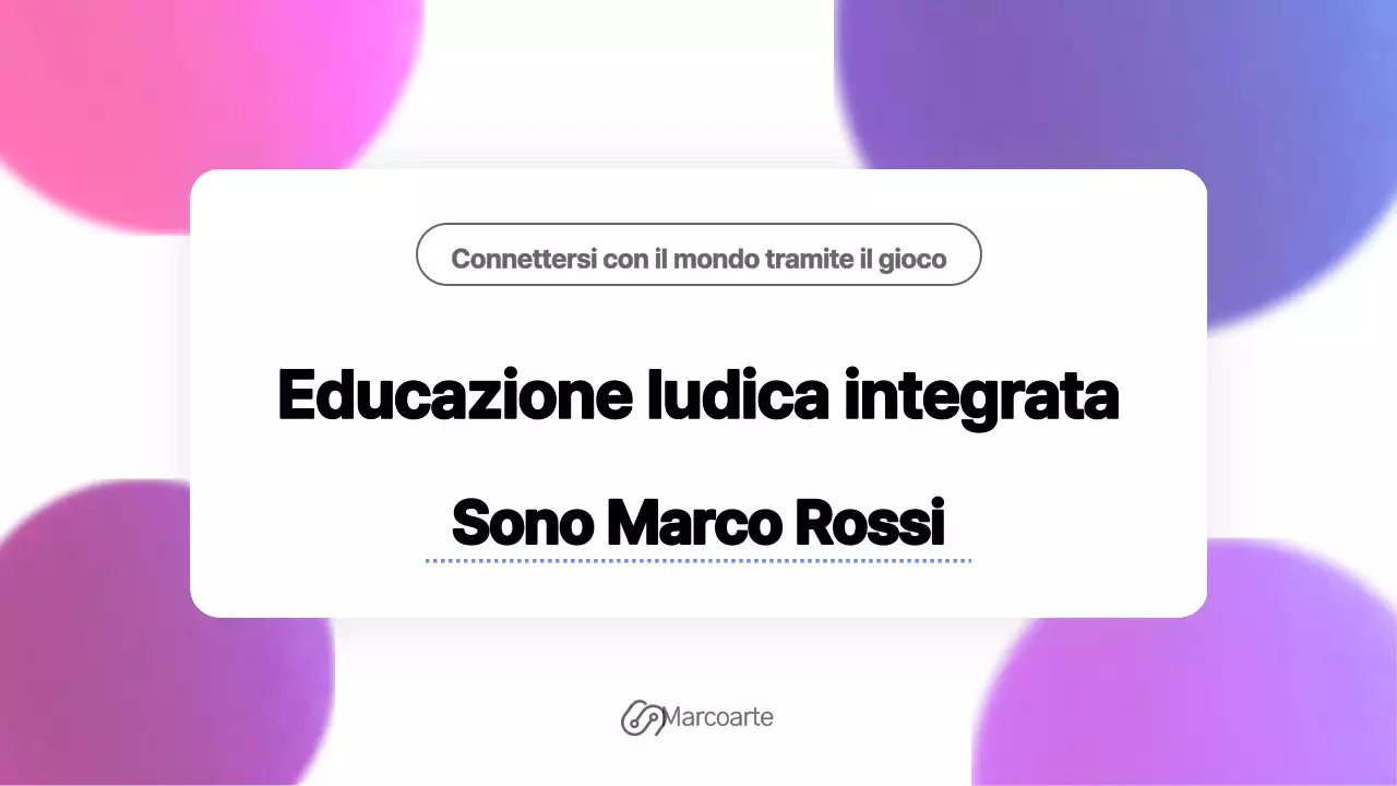 Una semplice cartella istruttori rosa e blu