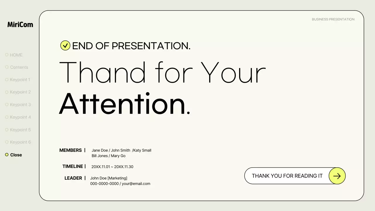 Beige Minimal Office Presentation