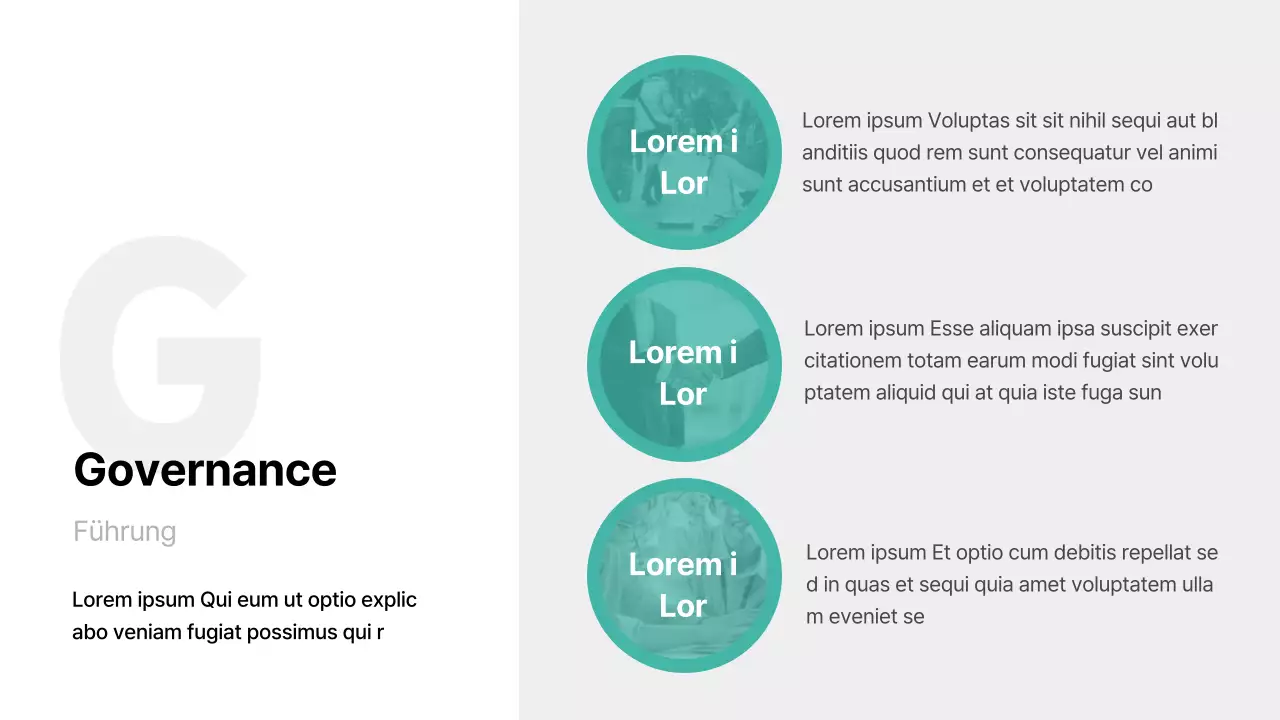 Basic-Feeling mit mintfarbenem Akzent ESG-Bericht