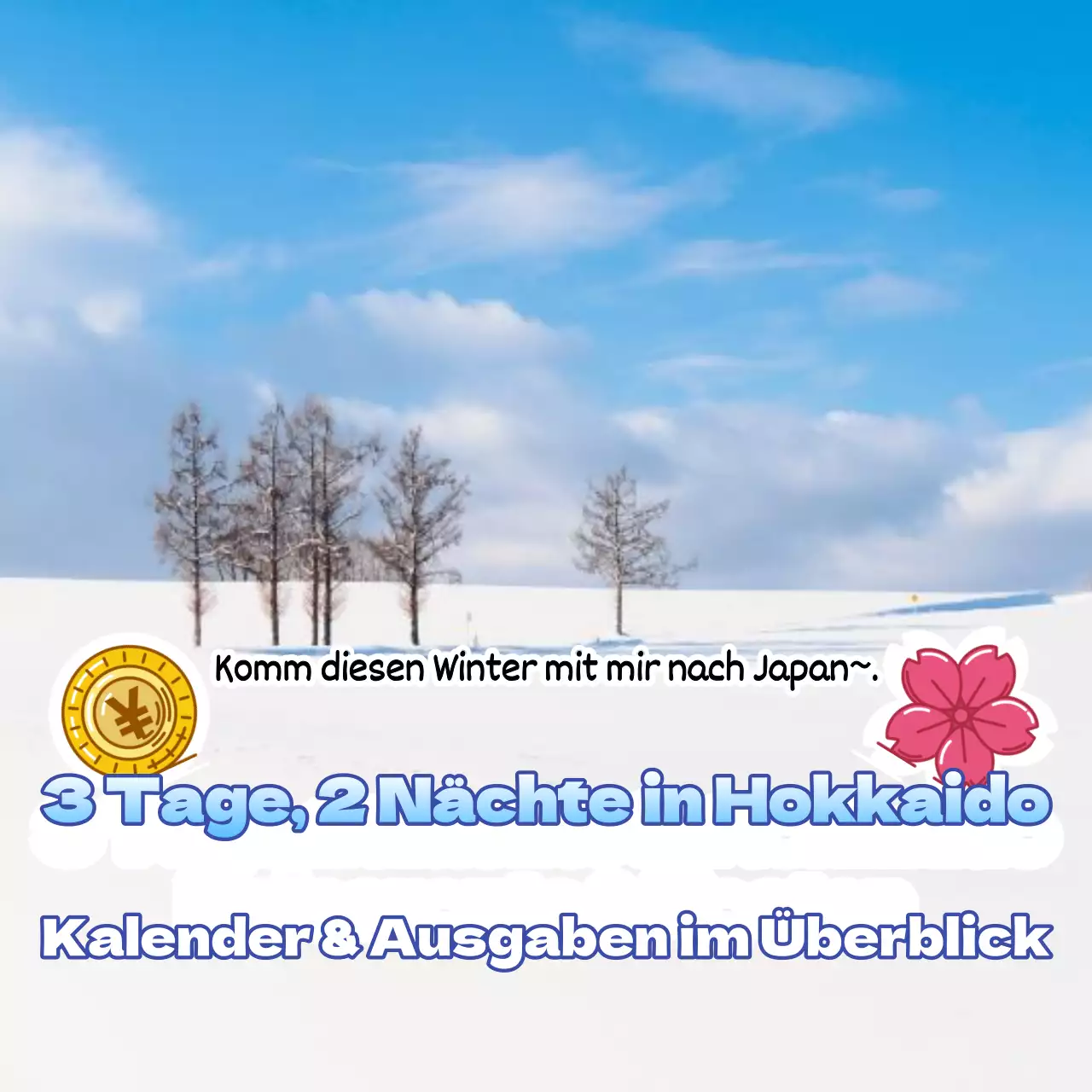 Winterreisetipps für einen einfachen blau-weißen Winter in Japan