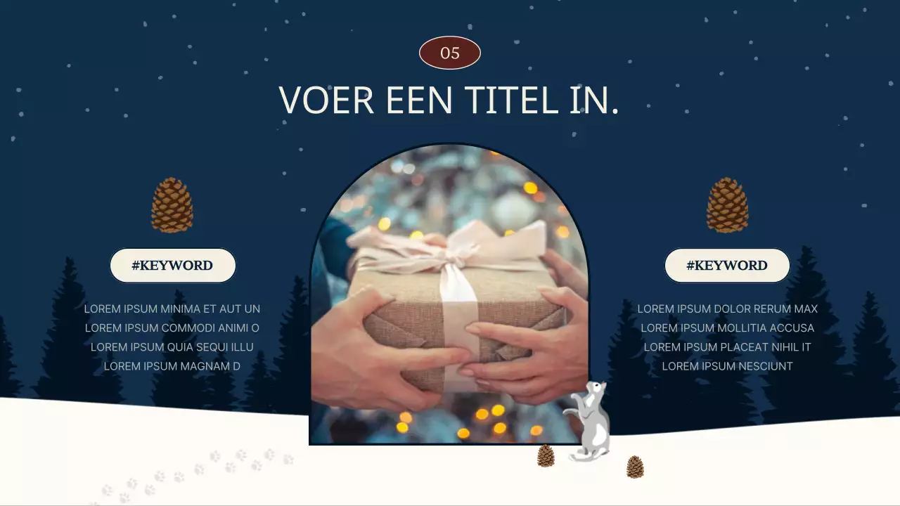 Marineblauw en rood trainingsmateriaal voor het outreach centre