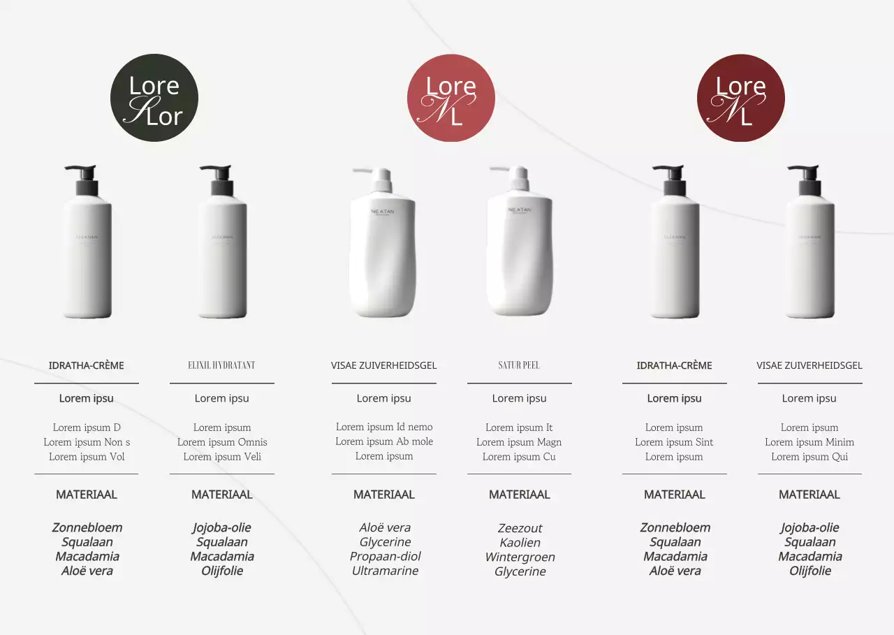 Introductie van een verfijnd esthetisch cosmeticamerk