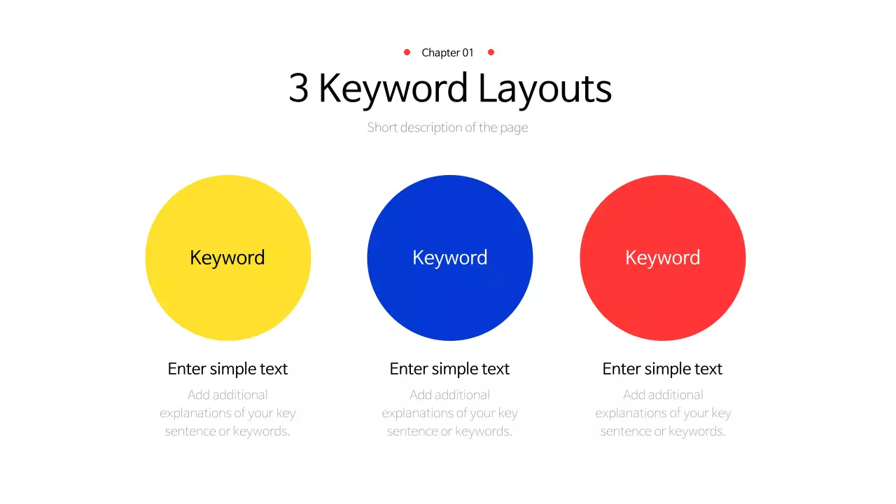 Yellow and red geometric business report