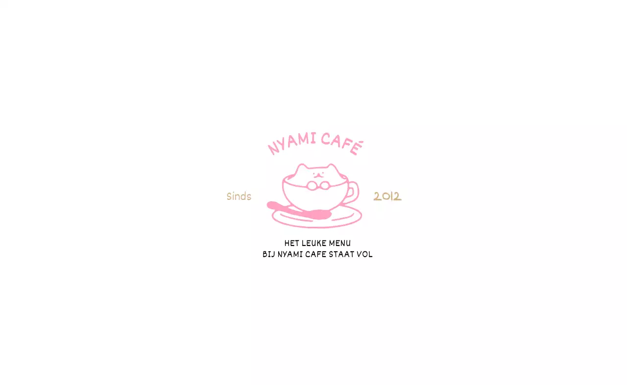 Verzameling kleurrijke en schattige geïllustreerde menu's van dessertcafés