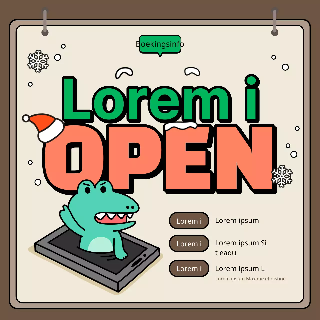 Een gids voor de mintkleurige sociale-media-aankondigingen van kleine bedrijven