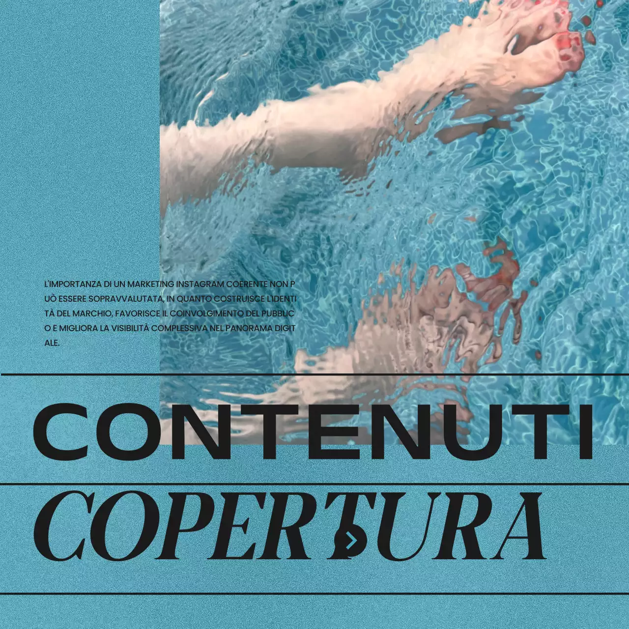 Un post sui brand kit di tendenza per i social media in marrone e rosso