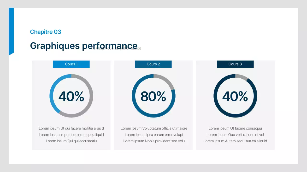 Plan d'affaires simple d'un employé de bureau en bleu et bleu marine