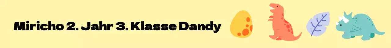 Für Grundschulklassen mit farbenfrohen Dinosaurier-Illustrationen