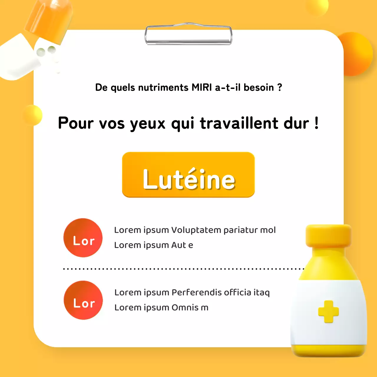 Promouvoir un test nutritionnel simple, vert et personnalisé en 3D