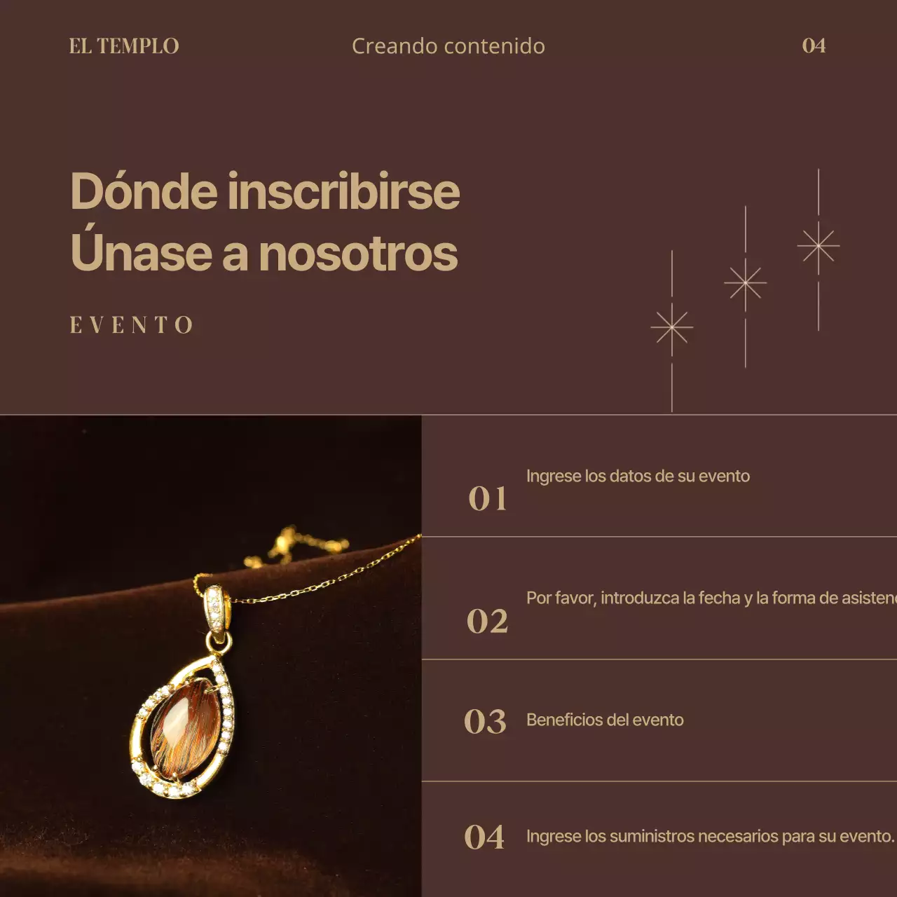 Una marca de lujo apuesta por el marrón con toques dorados