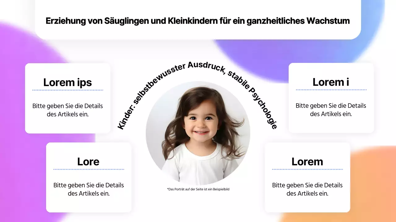 Eine einfache rosa und blaue Lehrermappe