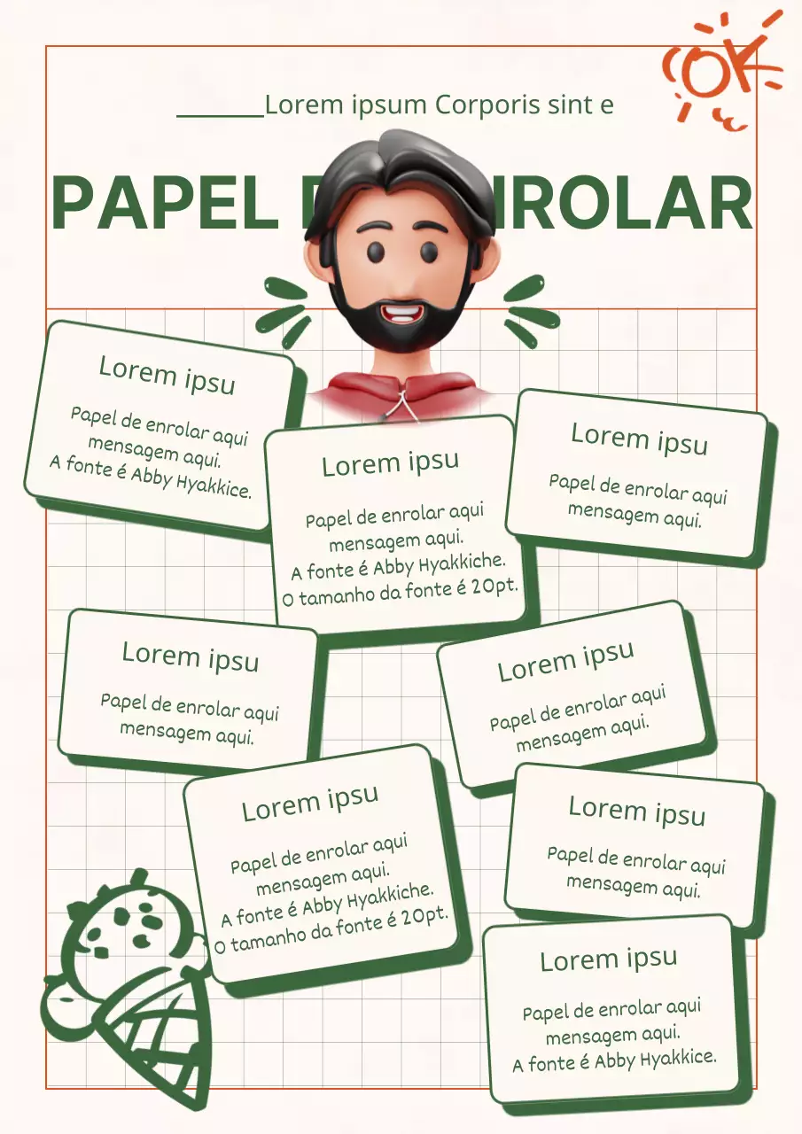 Papel de enrolar da empresa Kitschy em resumo