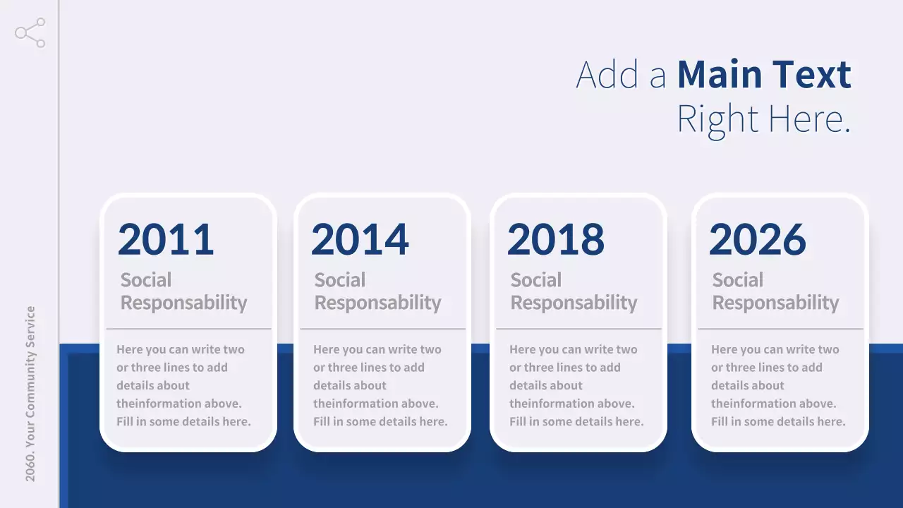 블루 미니멀 커뮤니티 서비스 보고서 프레젠테이션