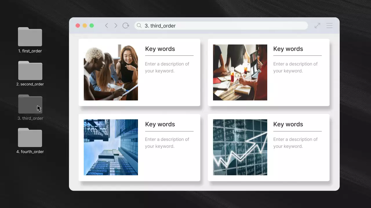 Presentasi Panduan Minimal Hitam