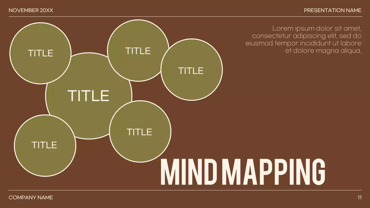 Presentasi Panduan Minimalis Brown