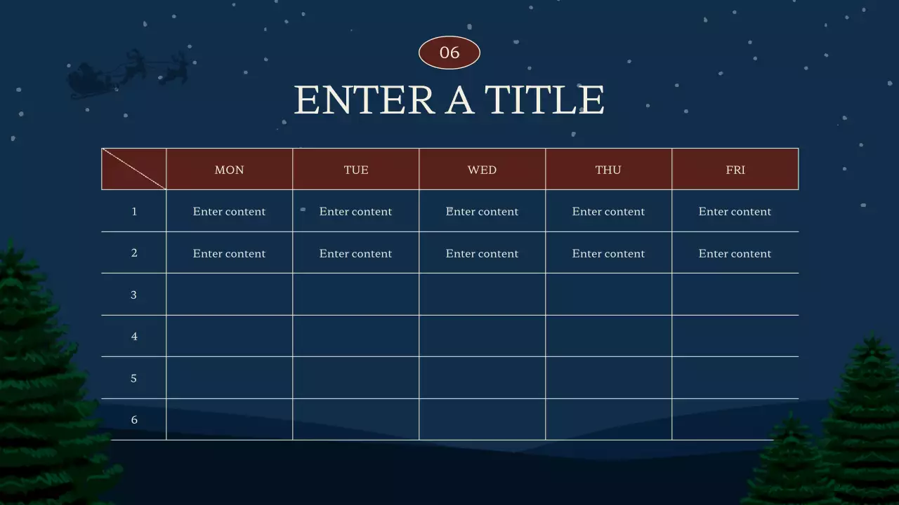 Navy Rustic Volunteer Guide Presentation