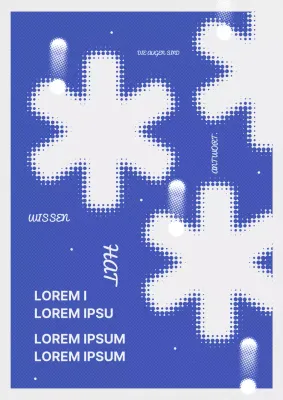 Regelmäßige Aufführungen trendiger Theaterstücke in Blau und Grau fördern
