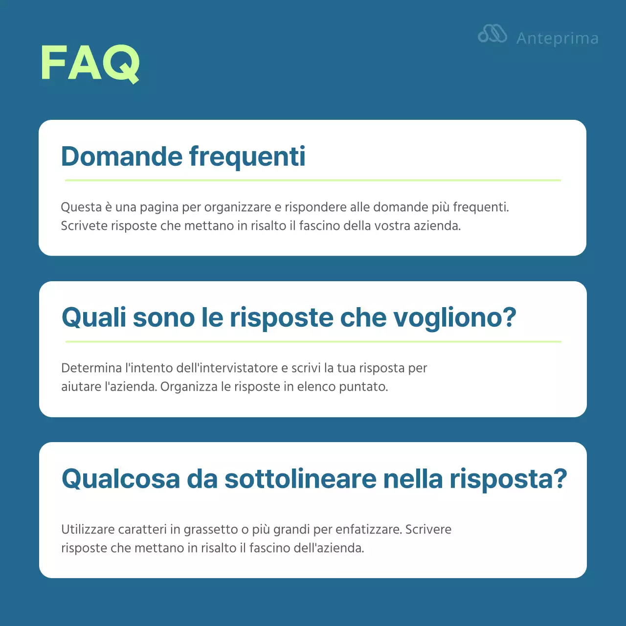 Promuovete la vostra azienda con colori fluorescenti e blu navy.