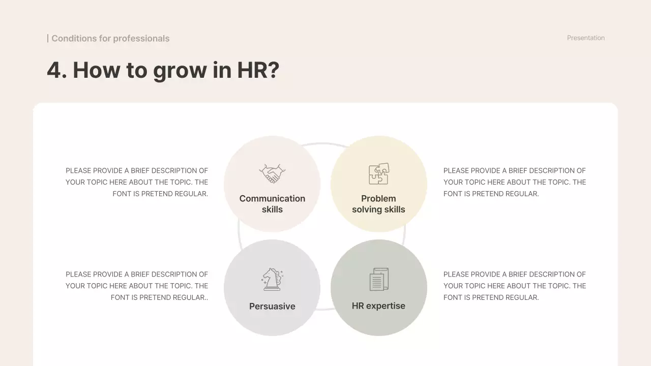 Beige Professional Hr Guide Presentation