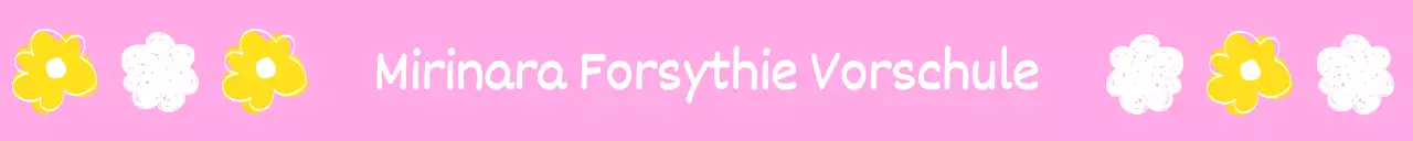 Kindergarten Konzept mit Zeichnung Blume Illustration