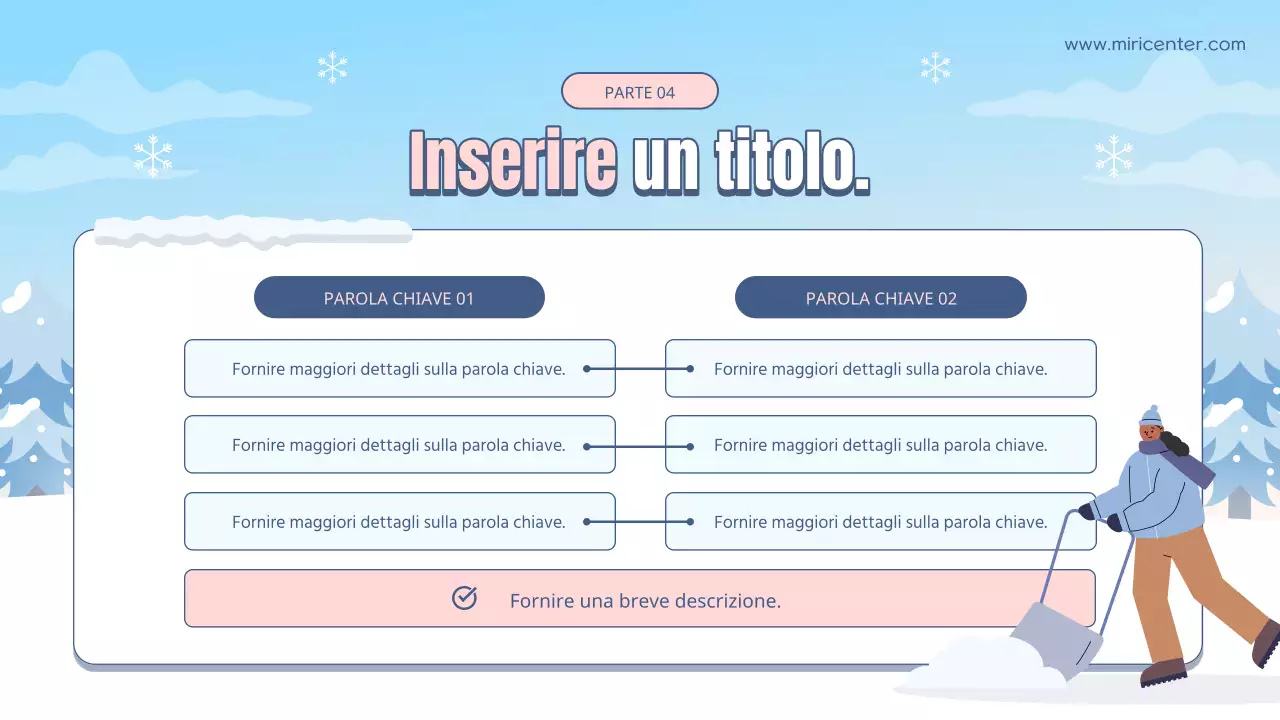 Guida alla formazione dei volontari per la pausa invernale in azzurro e bianco naturale