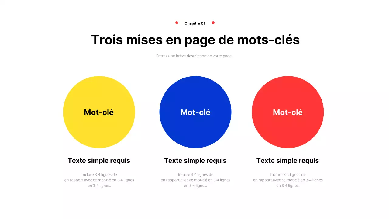 Rapport d'activité géométrique en jaune et rouge