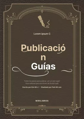 Promocione su guía de publicación de novelas web marrones y lujosas