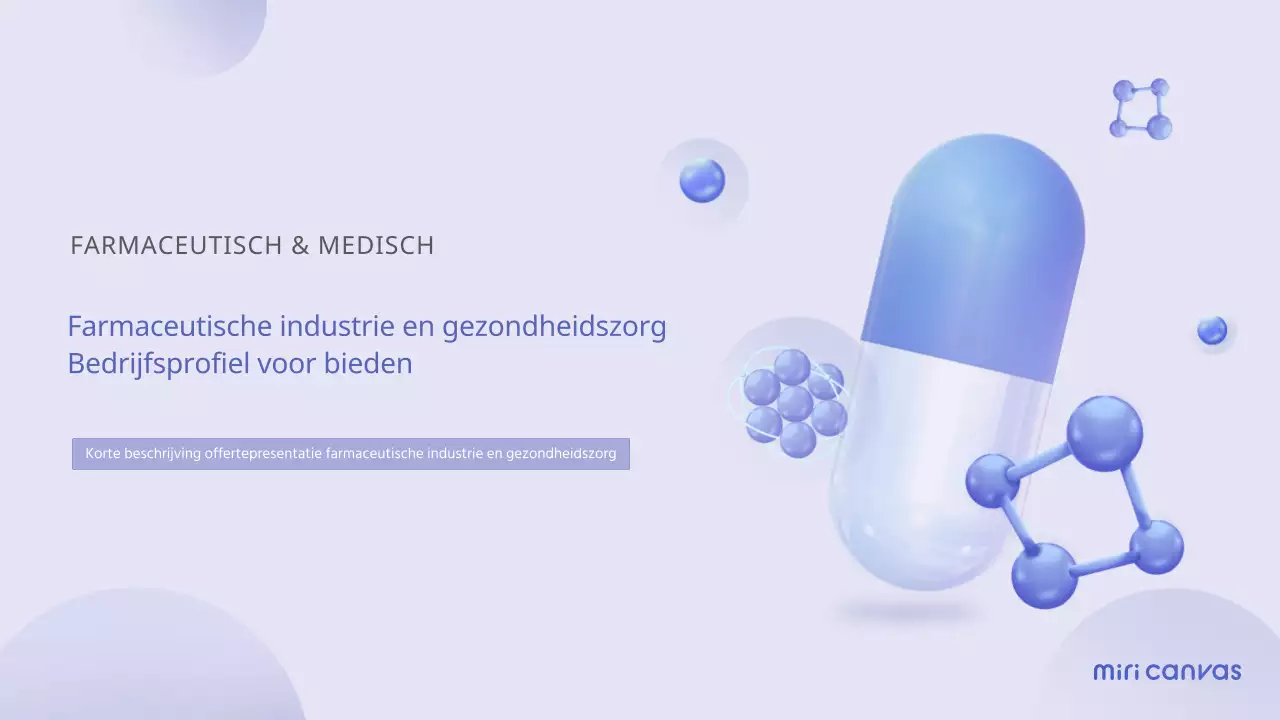 Het minimalistische medische farmaceutische bedrijfsprofiel van Yonbora