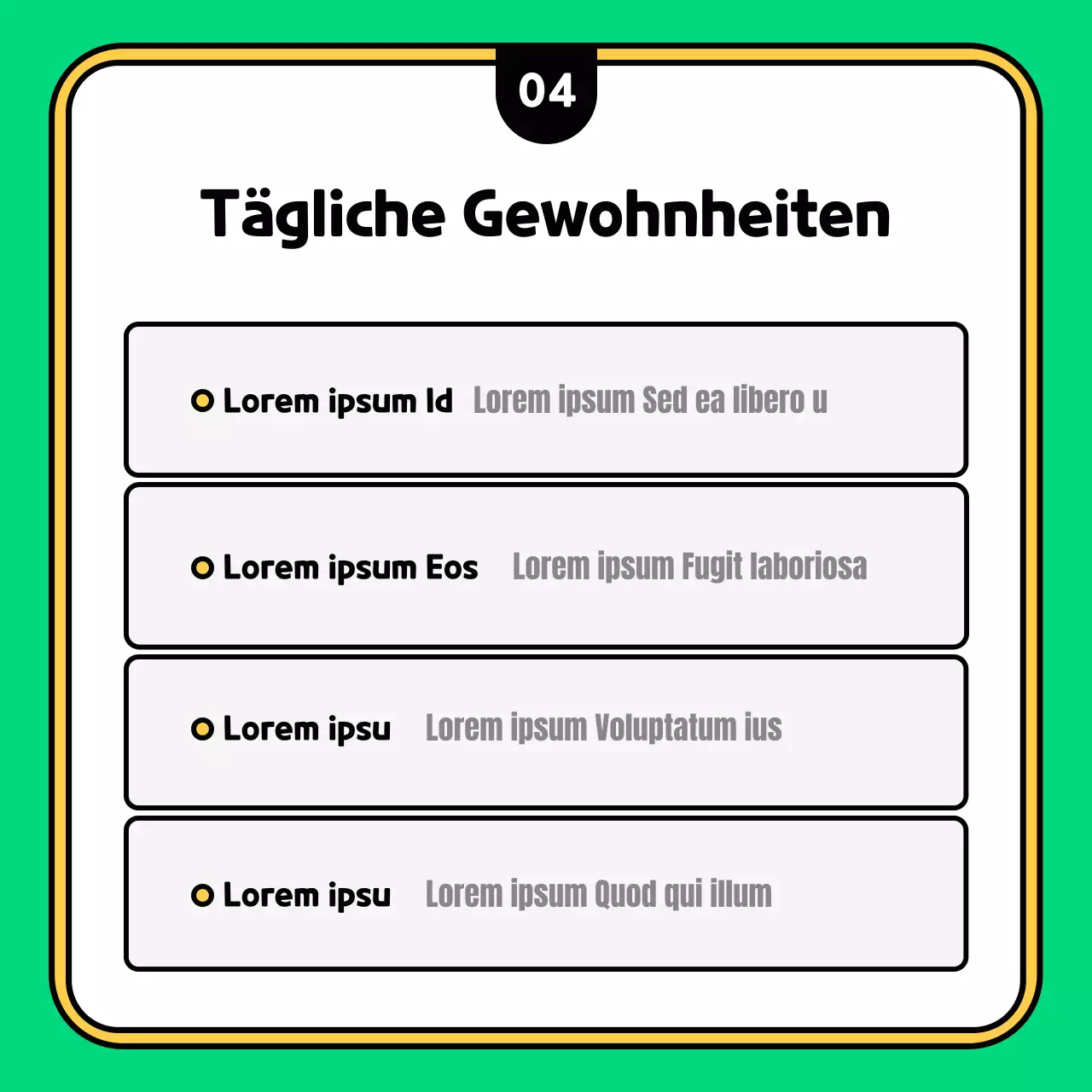 Erläutern Sie Ihre kitschige grüne und gelbe ESG-Strategie