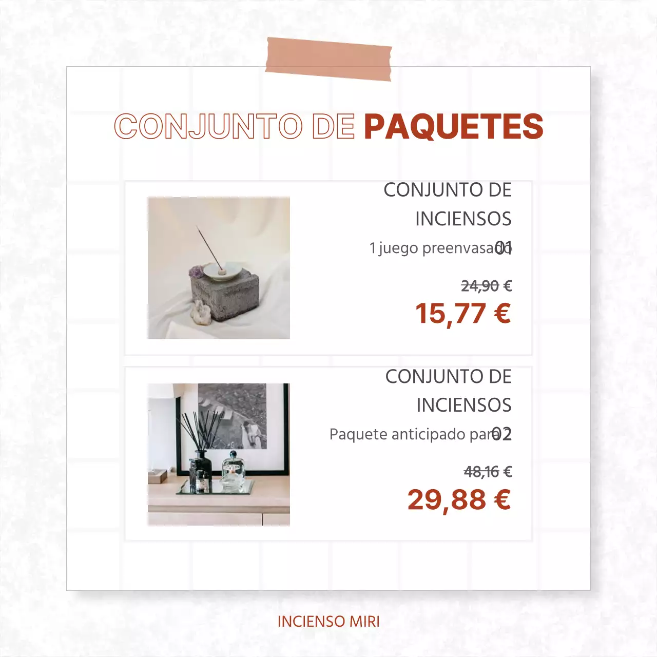 Moderno anuncio de incentivos en rojo y blanco