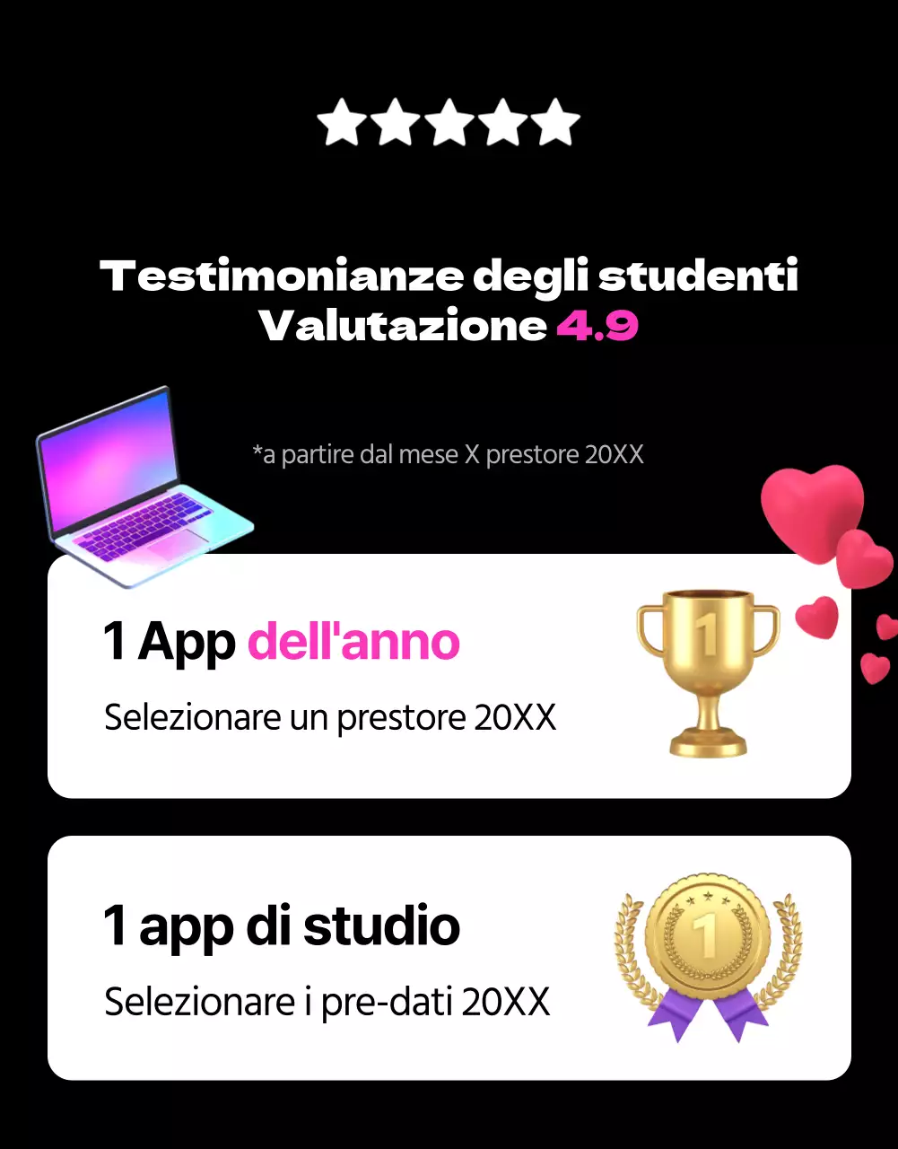 Promuovere l'apprendimento della lingua inglese in nero e in rosa