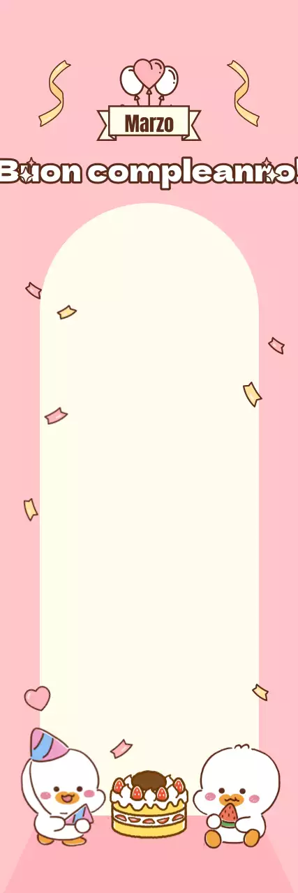 Zona foto compleanno mensile della scuola materna con simpatici personaggi