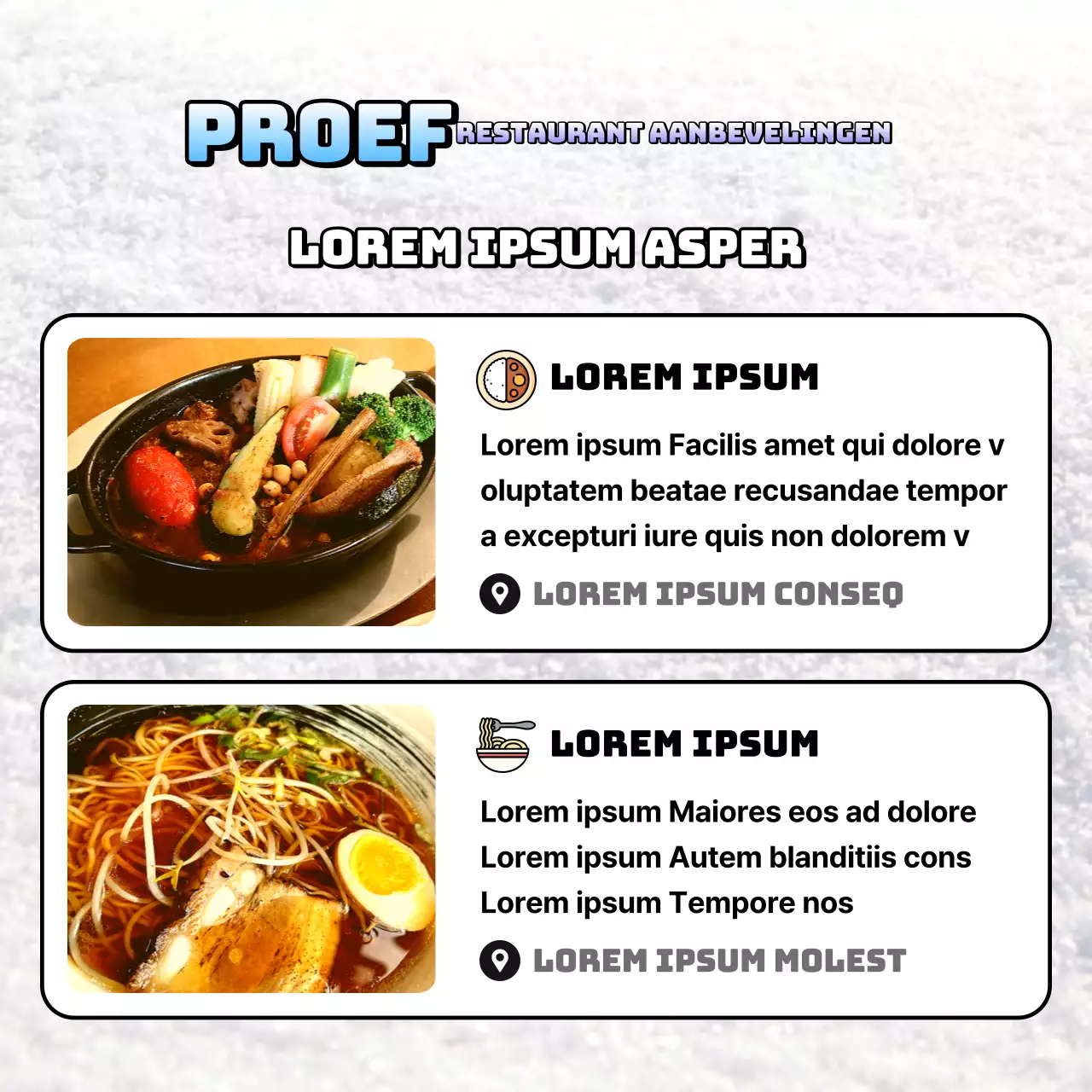 Kitscherige reispromotie voor Hokkaido in lichtblauw en mauve