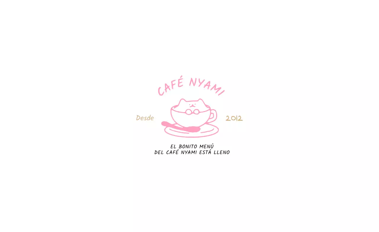 Colección de vistosos y simpáticos menús ilustrados de cafeterías de postres