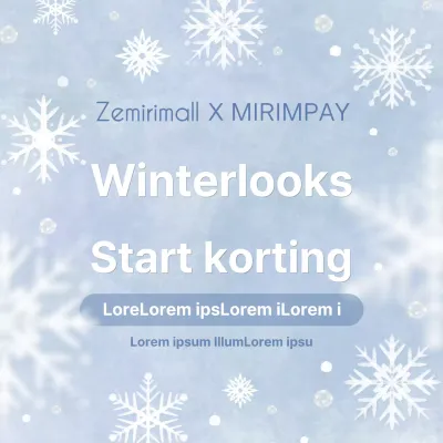 Lichtblauwe natuurlijke verkoop advertentie