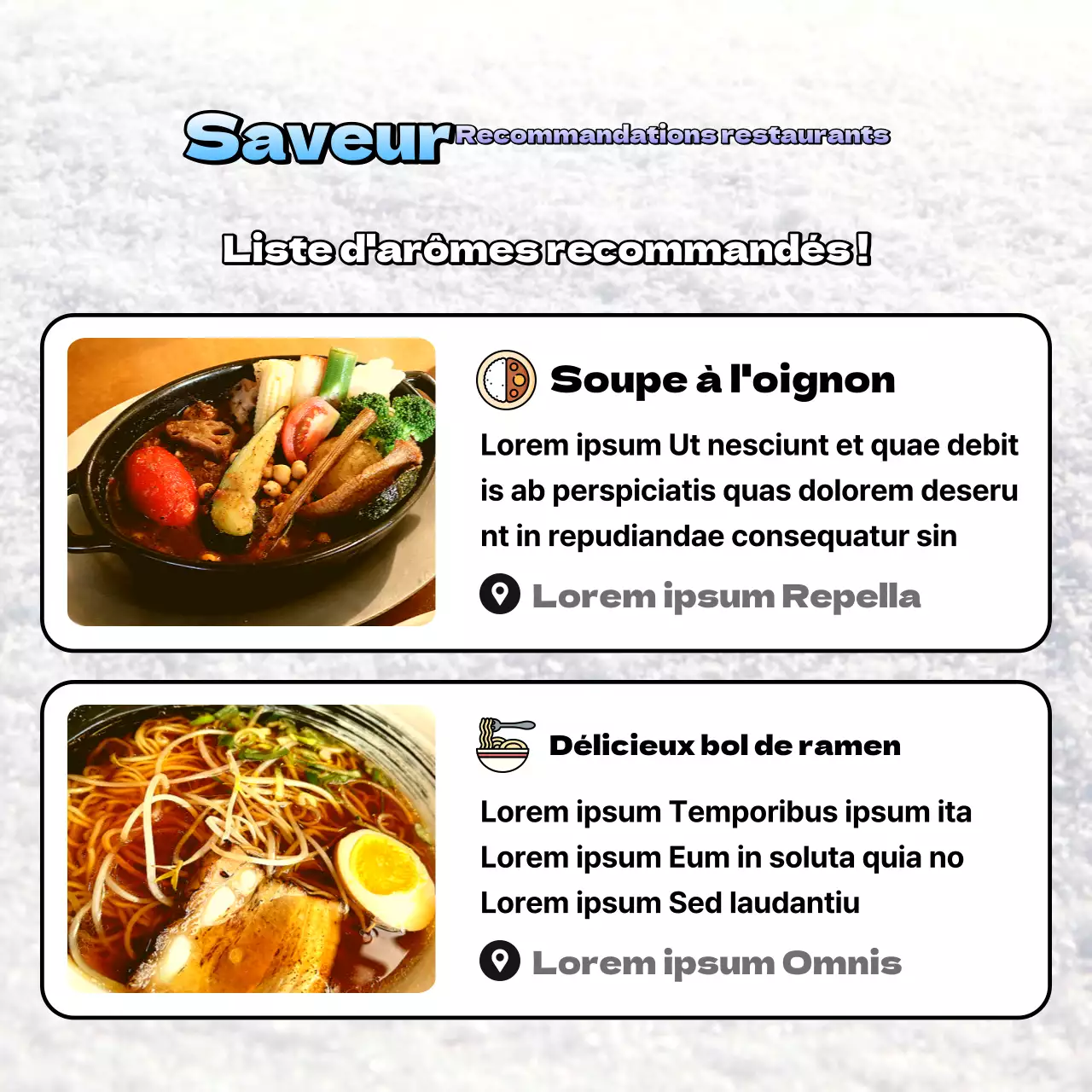 Promotion du voyage à Hokkaido en bleu clair et mauve