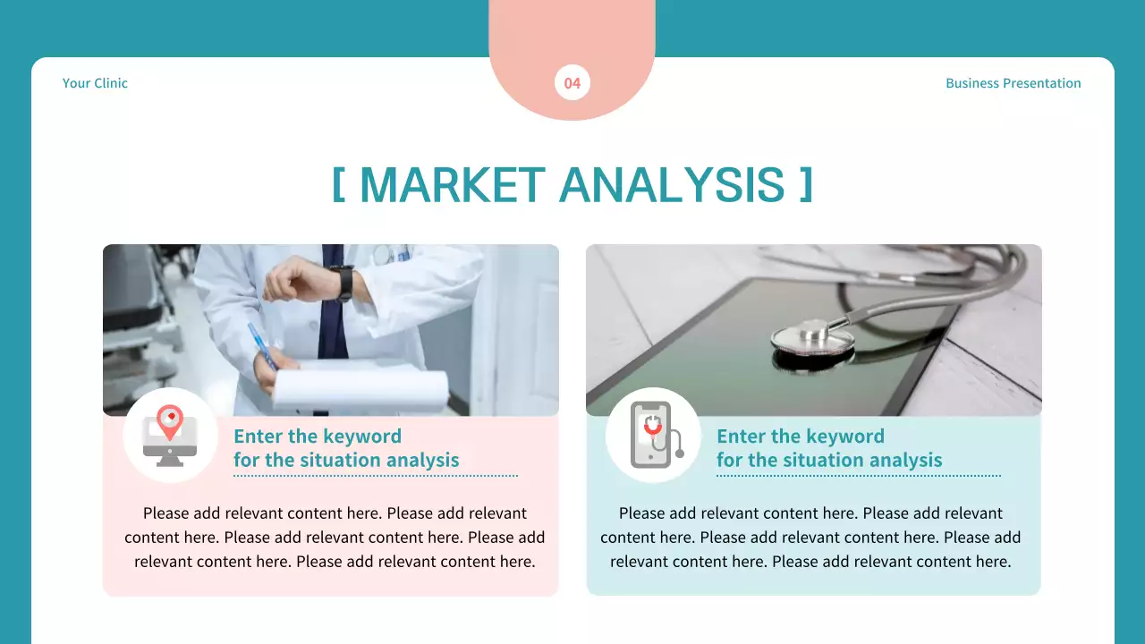 Teal Modern Healthcare Promotion Presentation